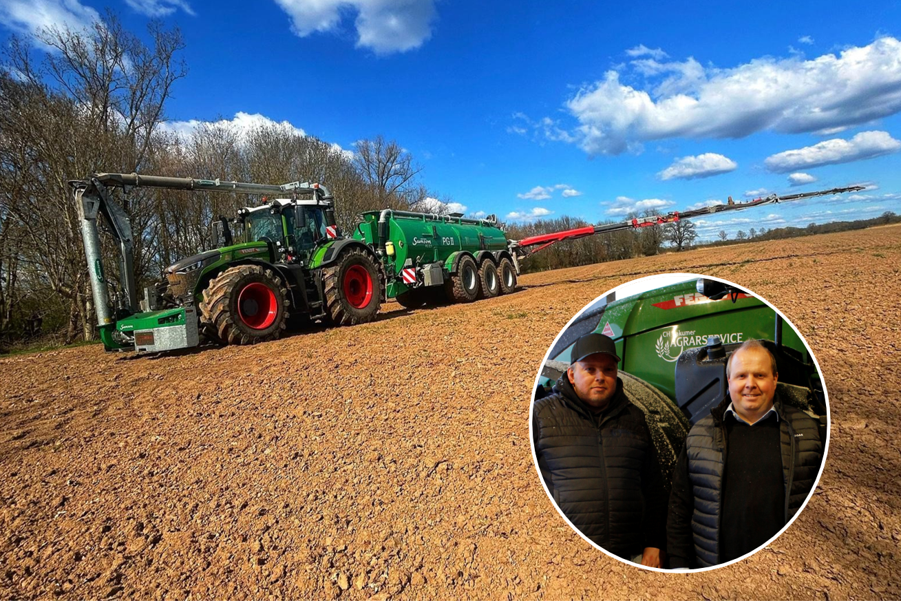 BlackBird Max 30m with 4 ExaCut ECM distributors