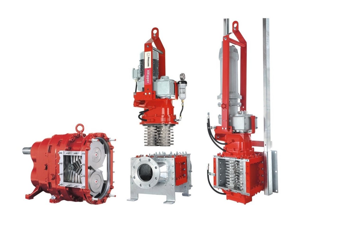 XRipper XRS186-260QG dobbelakslet neddeler designet til installation i dyb pumpebrønd med kompakt og servicevenlig konstruktion