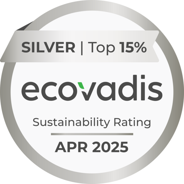 Medaglia Silver da EcoVadis