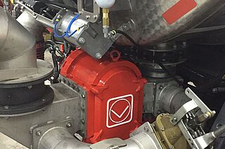 Gearless rotary lobe pump of the GL series by Vogelsang
