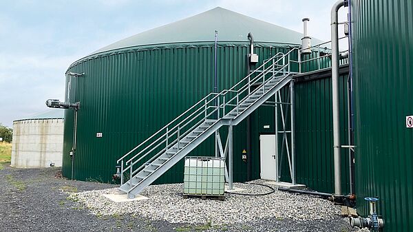 Nachgärer der BioCore-Biogasanlage in Roscommon, Irland