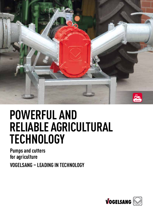 Rotary lobe pumps for the agricultural sector by Vogelsang