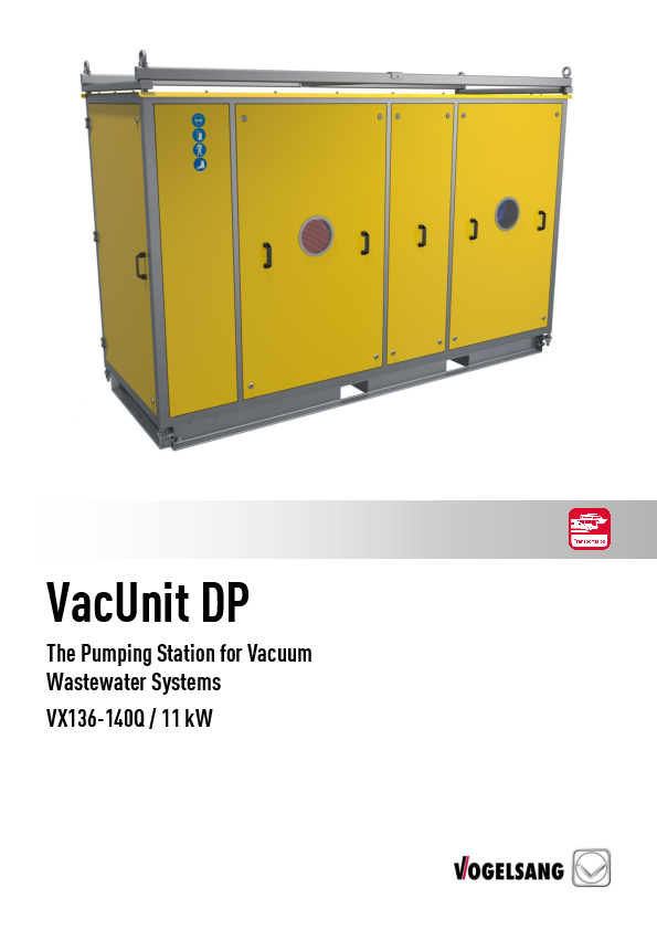 VacUnit DP VX136-140Q / 11 kW