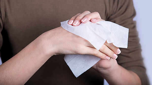 湿纸巾使用量增加 