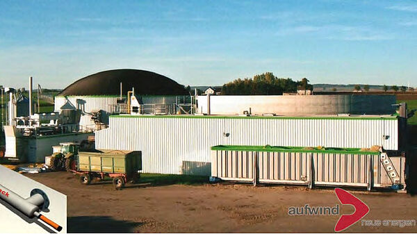 Hedeper biogas plant, Germany