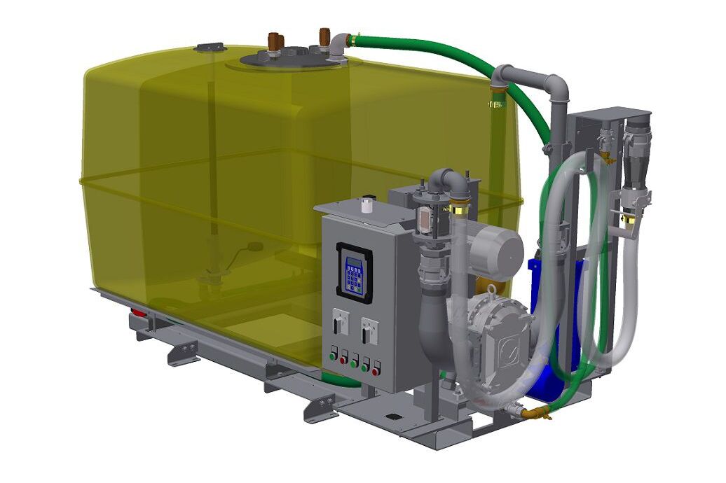 MobileUnit M, the mobile wastewater disposal system