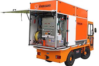 BioUnit: Système de nettoyage des toilettes des bioréacteurs ferroviaires de Vogelsang