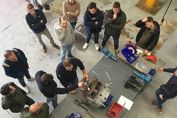 Corso di manutenzione pompe e trituratori Vogelsang