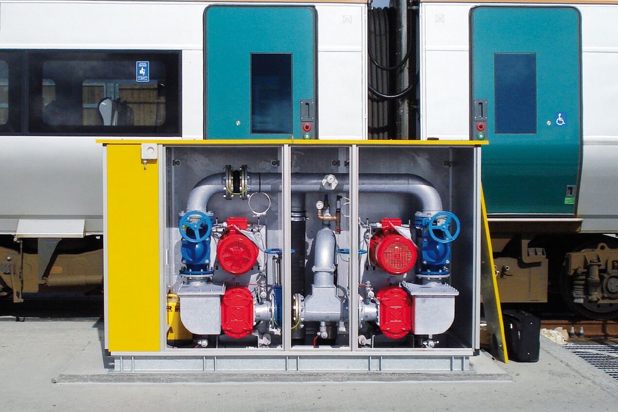 Double pump station VacUnit by Vogelsang