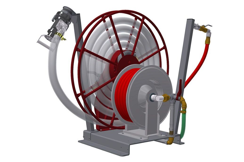 ReelUnit S, the stationary hose reel system