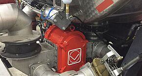 Gearless rotary lobe pump of the GL series by Vogelsang