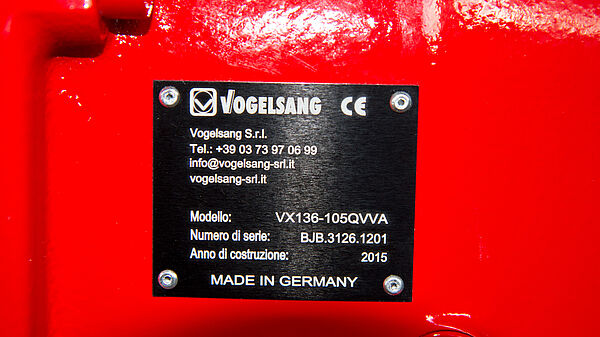 Vogelsang serial number