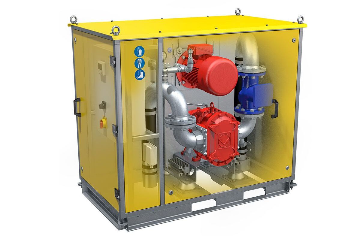 VacUnit SP, the single vacuum pump station by Vogelsang