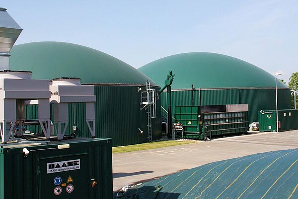 Biogasanlage der Bioenergie BAGUS GmbH & Co. KG