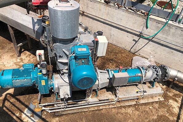 Alimentazione solido liquido impianti biogas con PreMix