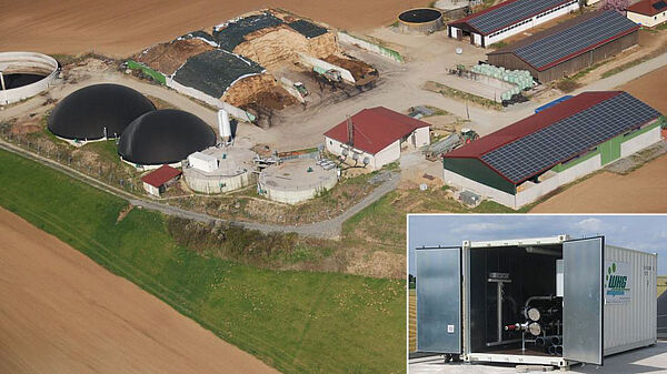 Biogasanlagenprojekt der WHG Anlagenbau GmbH & Co. KG