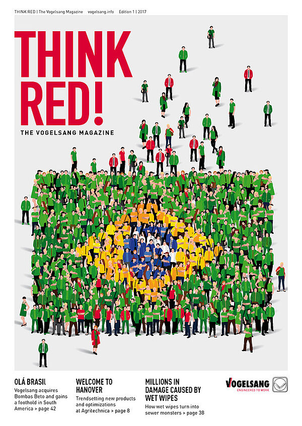 THINK RED – the Vogelsang magazine