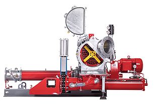 Das Pumpensystem CC-Cut kombiniert den Zerkleinerer und die Pumpe in einer kompakten Einheit