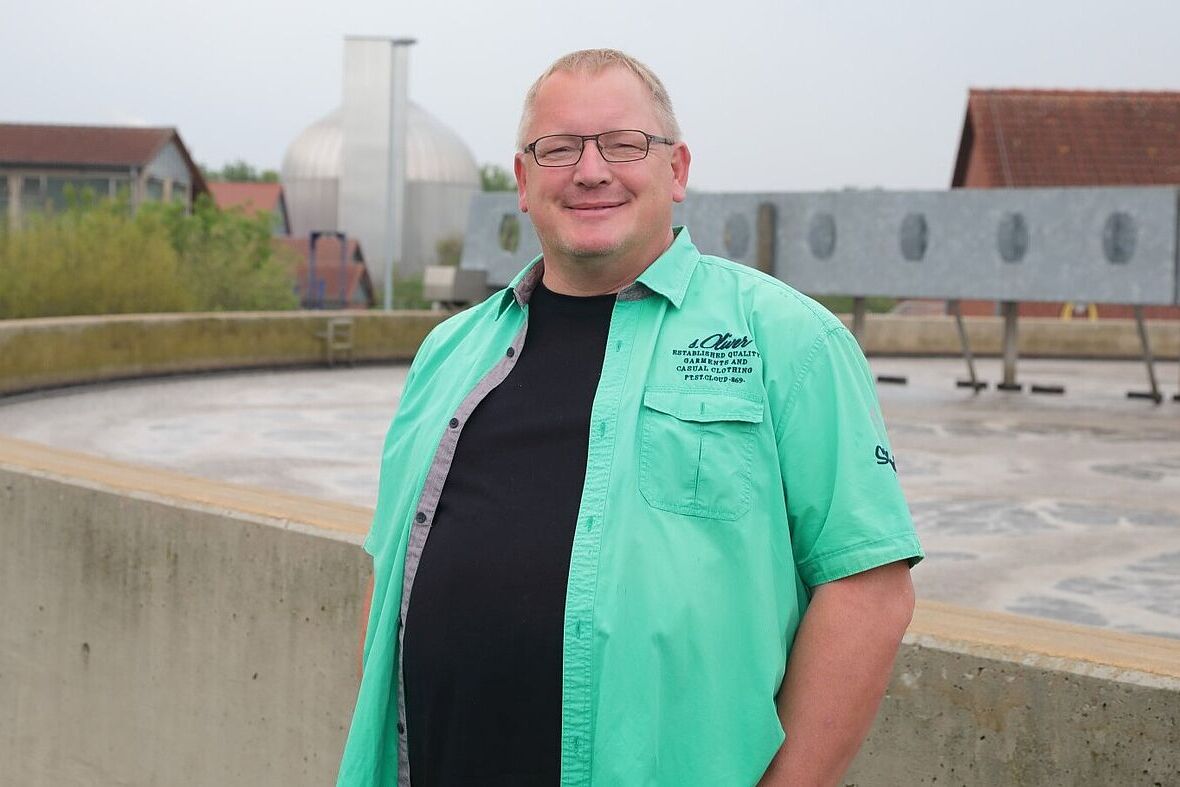 Matthias Schnieder, 废水经理, 德国Wildeshausen污水处理厂