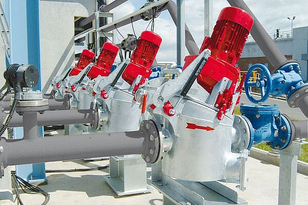 I trituratori RotaCut installati in un impianto