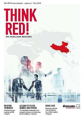 THINK RED – the company magazine by Vogelsang